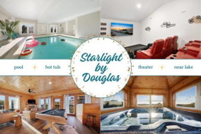 Starlight By Douglas Mtn View Cabin with Indoor Pool, Theater Rm, Near Lake